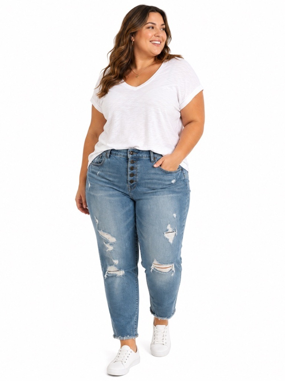 Torrid Bombshell Skinny Jeans Blue Distressed Ripped Stretch Denim Tall Fit 20T